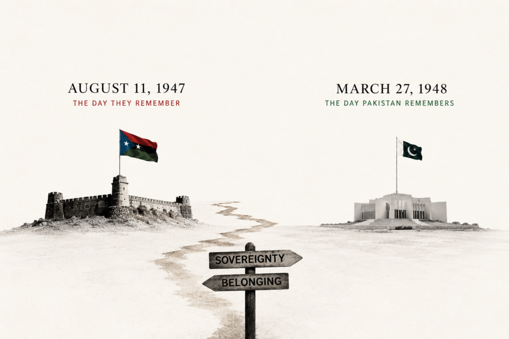 August 11 Balochistan Independence Day and the disputed history of Kalat's accession to Pakistan